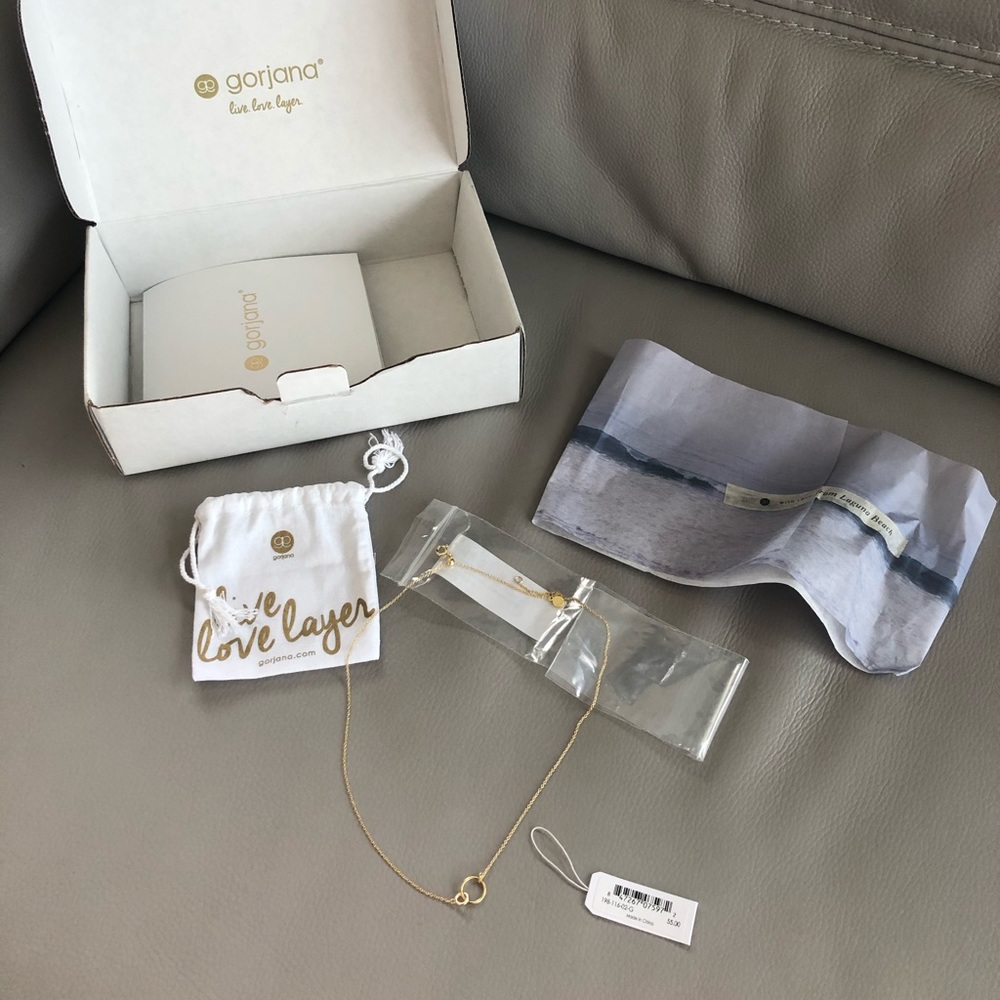 Gorjana Balboa interlocking Necklace Gold